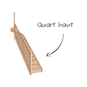 escaliers d2bois escaliers bois quart haut