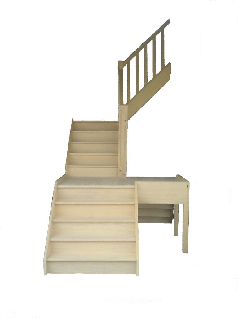 escalier palier intermediaire 2